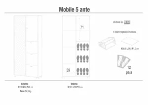 Scarpiera - Mds Mobildiscount