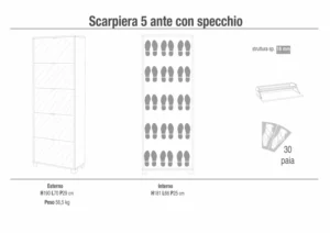 Scarpiera - Mds Mobildiscount